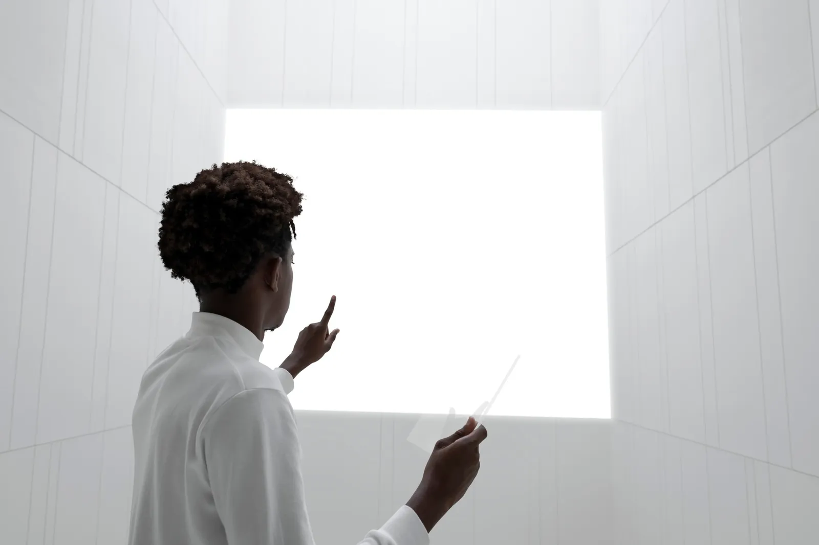 Team discussing strategy and digital product direction