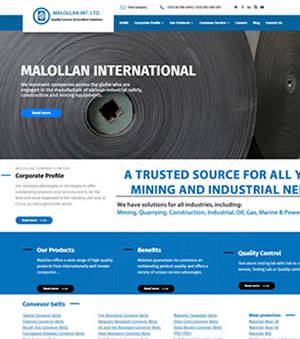 Website Development for Mining Company