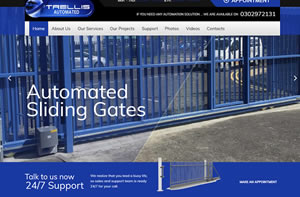 Website Design for  Infrastructure Company