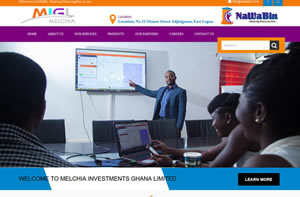 Website Design for  Infrastructure Company